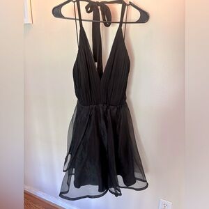 Alice and Olivia black cocktail dress